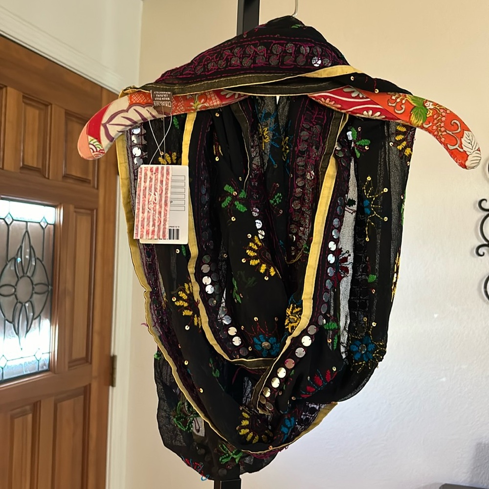Anthropologie x RAJ Infinity Silk Scarf